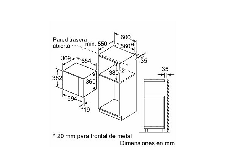 Microondas con grill SIEMENS en color Black de 900 W — foto 9