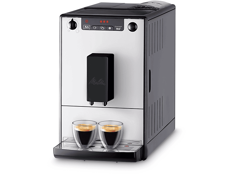 MELITTA Cafetera en color Plata — 15,0 bar y 1400 W