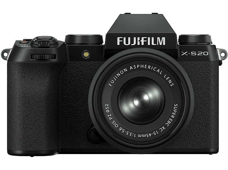 FUJIFILM Cámara EVIL 26,1 megapixel (mod. X-S20 Kit XC) en color Negro