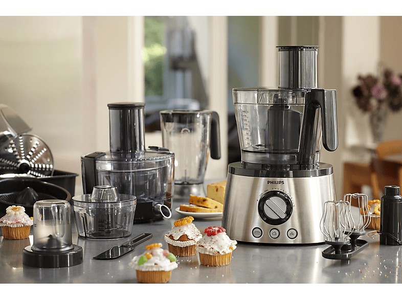Robot de cocina PHILIPS con 1300 W en color Acero inoxidable — foto 5