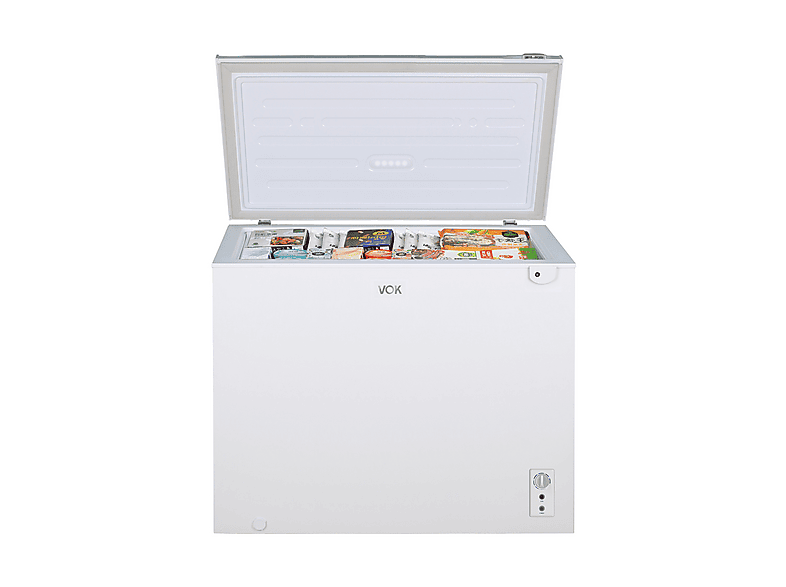 Congelador horizontal VOK en color Blanco de Capacidad 291 l — foto 6