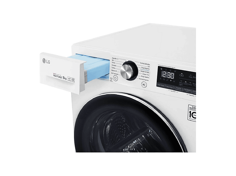LG Secadora bomba de calor Eléctrico en color White — foto 4