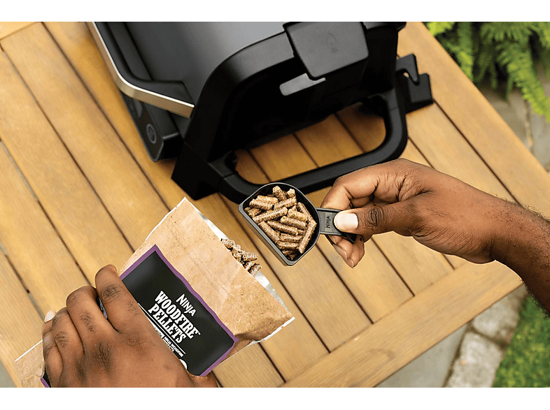 NINJA Grill 2400 W (mod. Woodfire OG701EU) en color Negro — foto 6