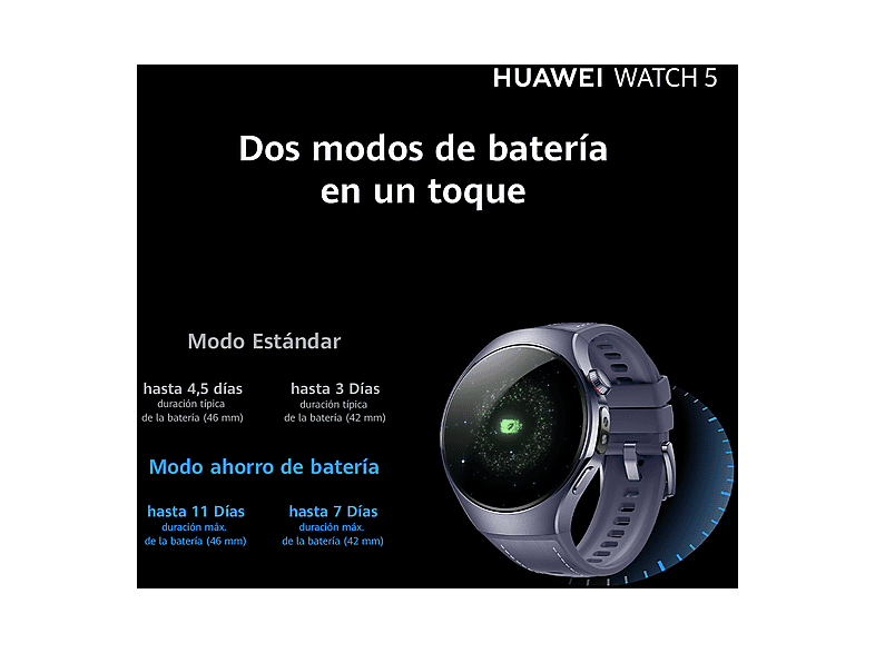 Smartwatch HUAWEI con 46mm en color Morado — foto 11