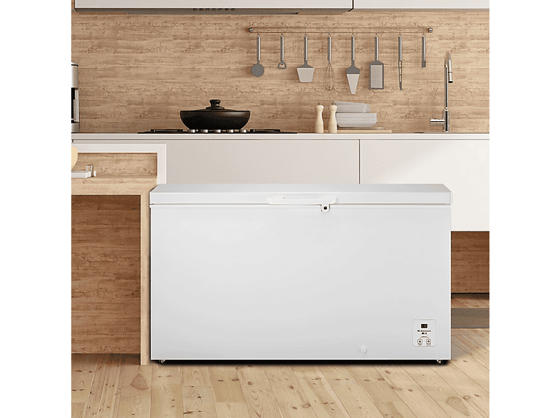 HISENSE Congelador horizontal en color Blanco — 420 l y 85,5 cm — foto 4