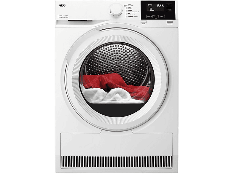 Secadora bomba de calor AEG — 1 kg y Carga Frontal