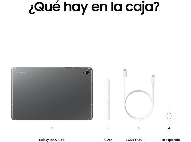 SAMSUNG Tablet en color Gris — LTE y 10.9" WUXGA+ — foto 6