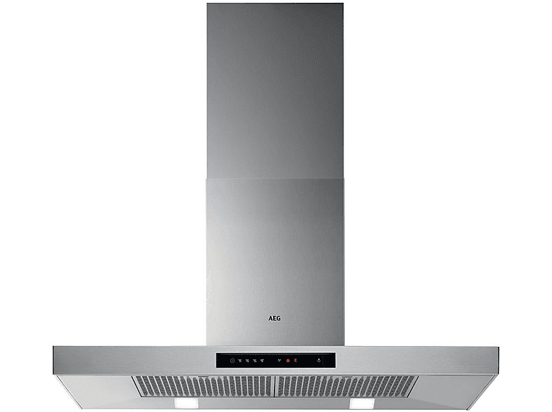 Campana decorativa AEG — 3 velocidades y 779 m³/h