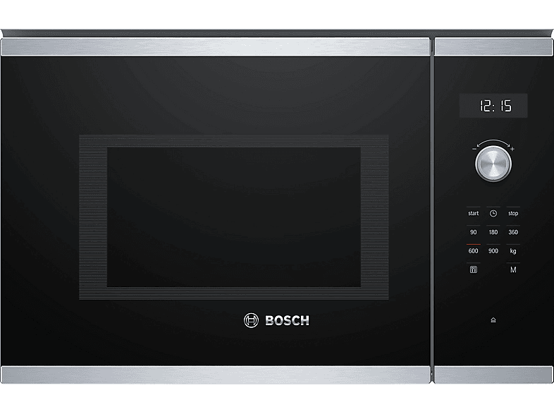 Microondas integrable BOSCH — 900 W y 5 potencia
