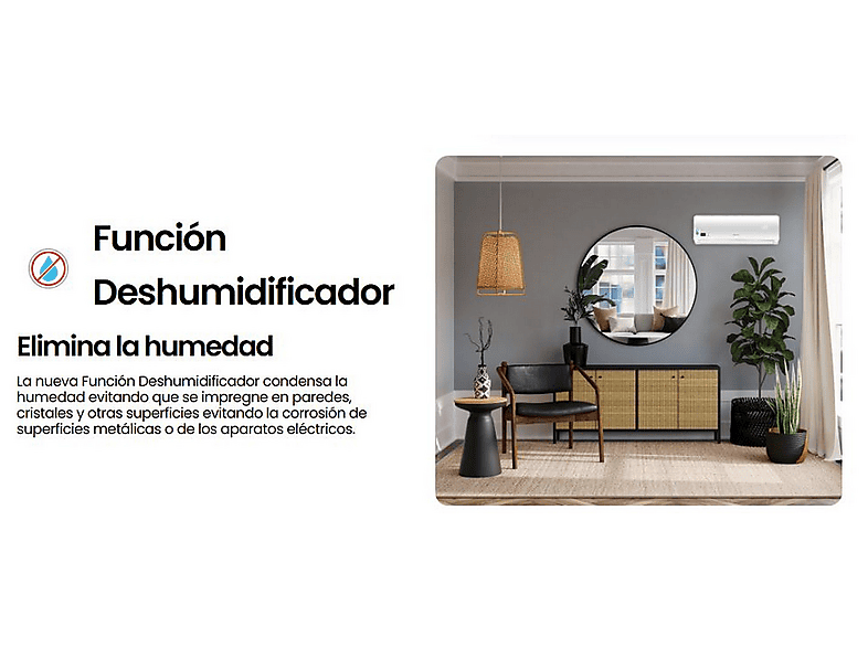 Aire acondicionado Split 1x1 INFINITON en color Blanco, 24000 fg/h — foto 10